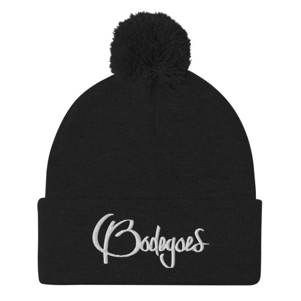 Bodegoes Script Pom-Pom Toque - Image 3
