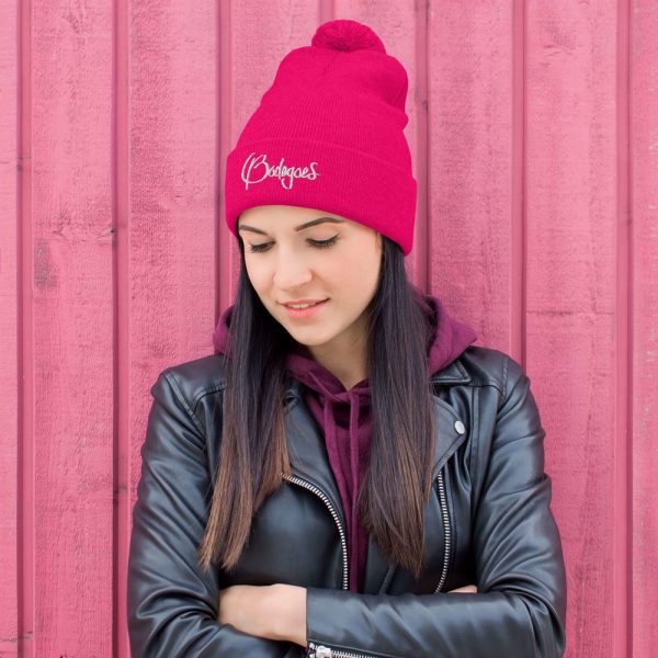 Bodegoes Script Pom-Pom Toque - Image 2